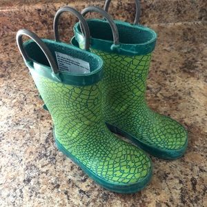 Toddler size 6 Dino boots